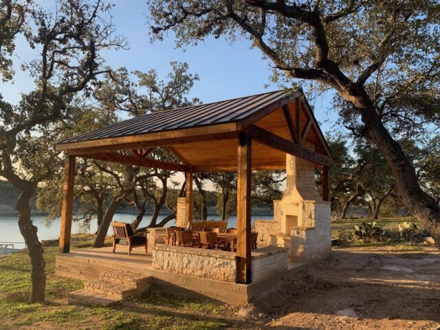 Lake Travis Lot has Boat Dock & Pavilion